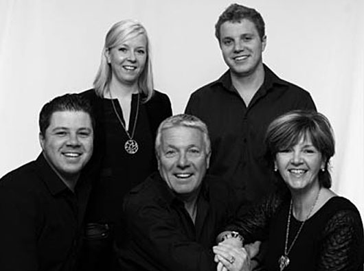 The Jackson family - Roger, Julie, Mark, Thomas, and Helen.